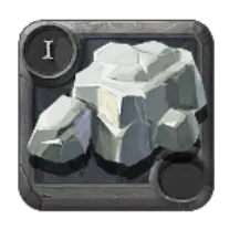 6 × Piedra tosca