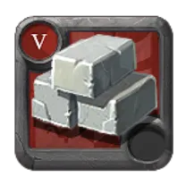 8 × Bloque de granito