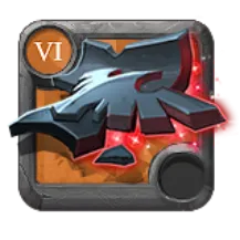 1 × Placa de Corvo Deformado