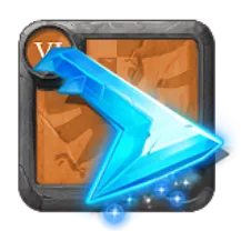 1 × Edged Crystal
