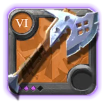 Hacha de guerra T6.3