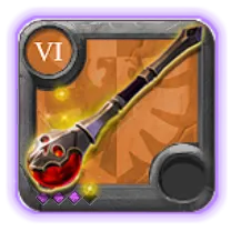 Bastón de maldición de vida T6.3