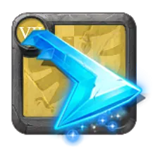 1 × Edged Crystal