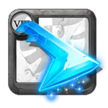 1 × Edged Crystal